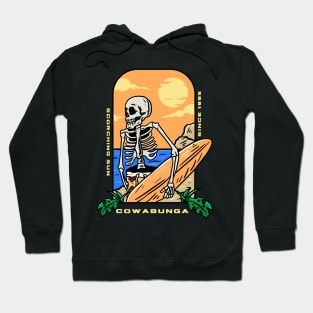 Cowabunga Surfing Hoodie